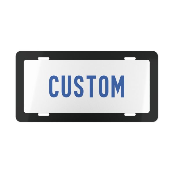 CUSTOM Vanity Plate