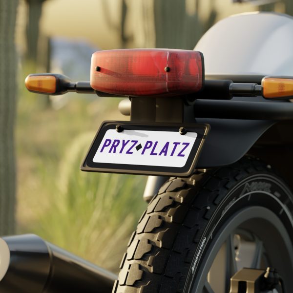Vanity Plate - Mini Motorbike - Image 3