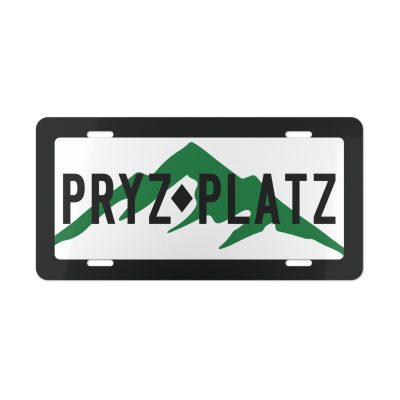 Vanity Plate - Mountain View