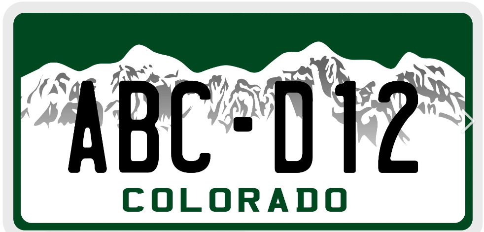 SamPLE ColorADO plate